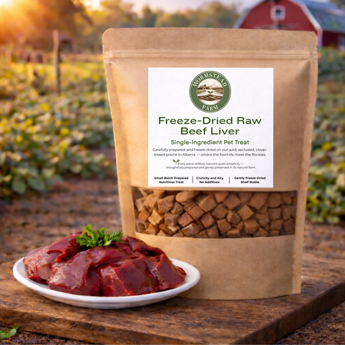Beef Liver Freeze - Dried - Wormstead Farm