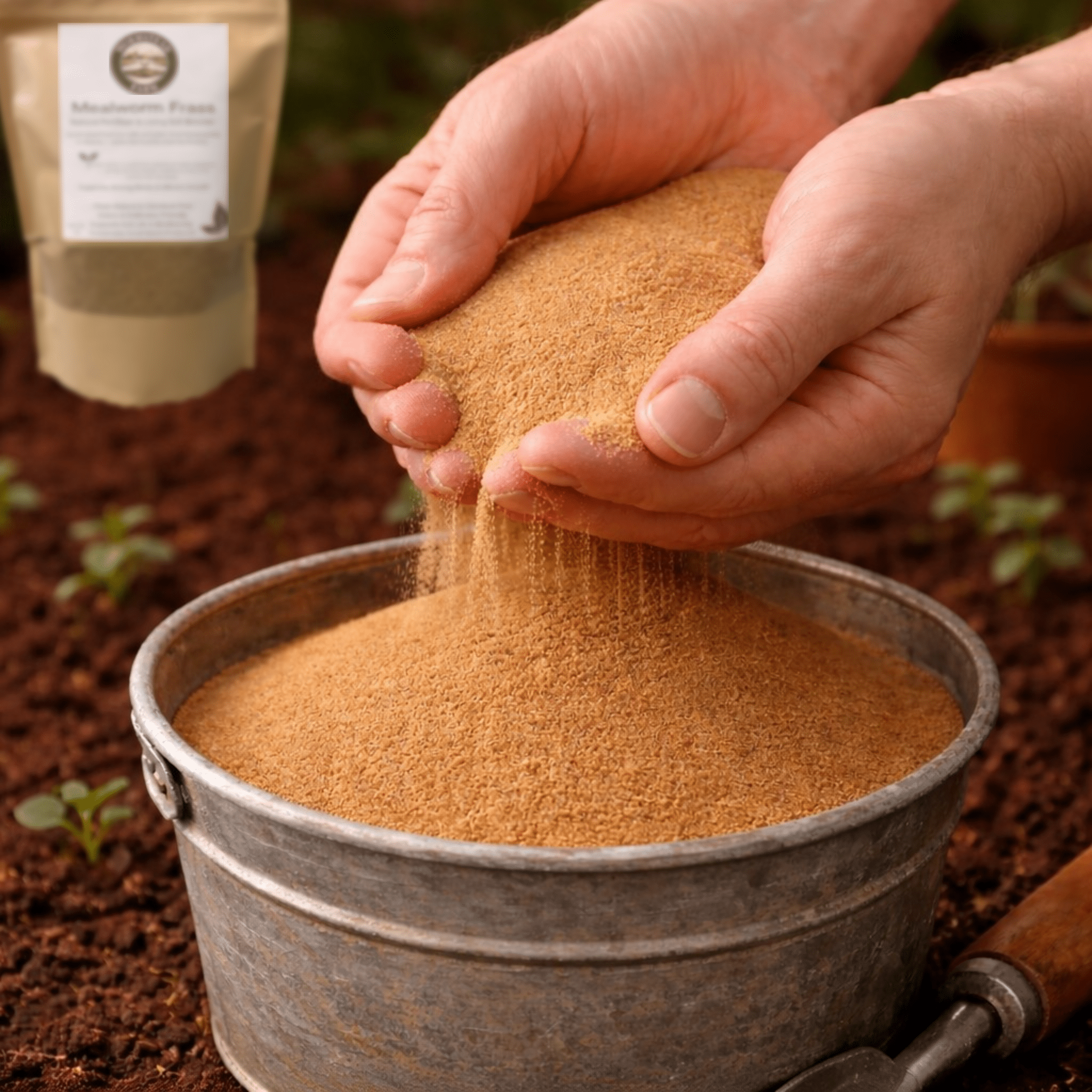 Mealworm Frass 16oz/1lb - Wormstead Farm