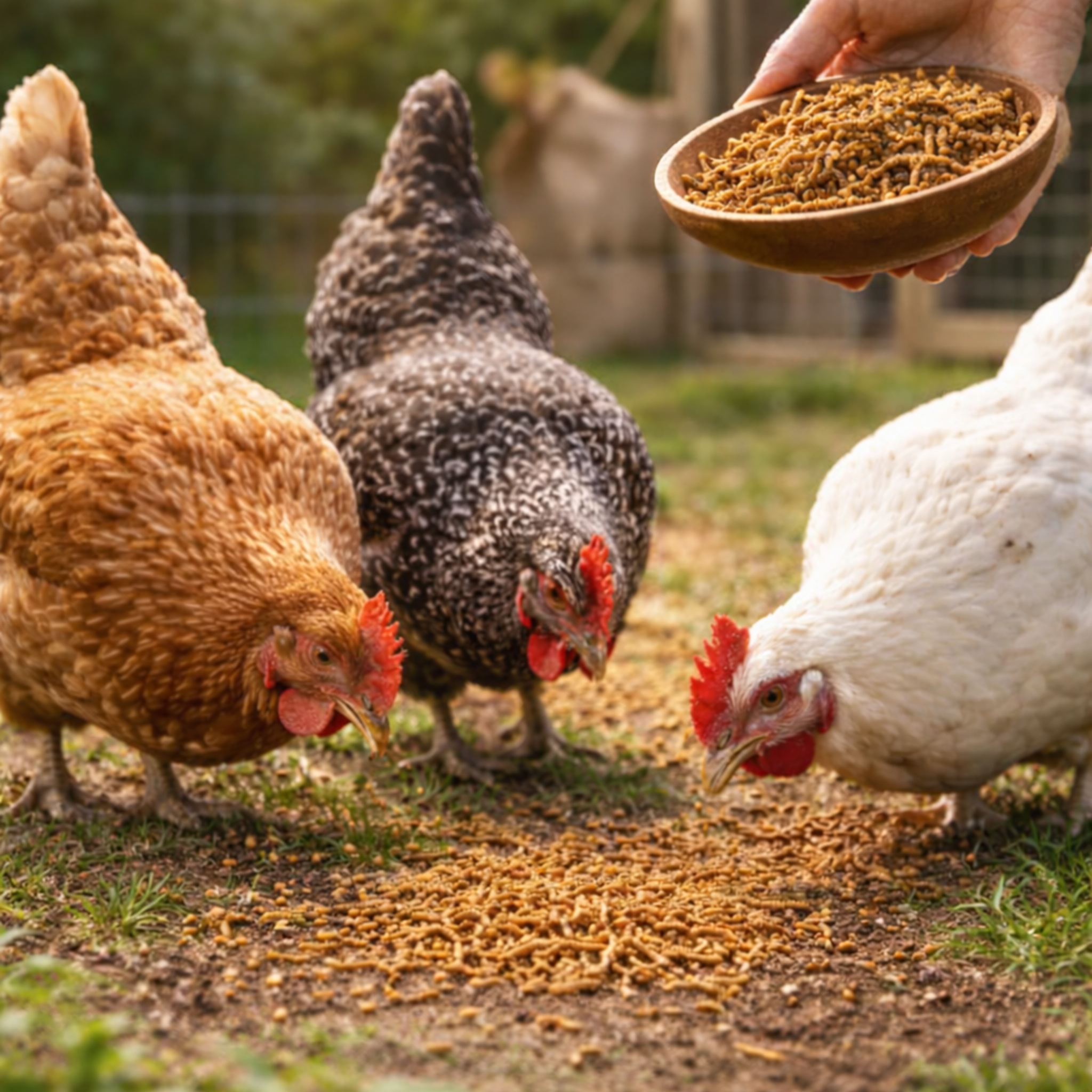 Mealworms Freeze - Dried - Wormstead Farm