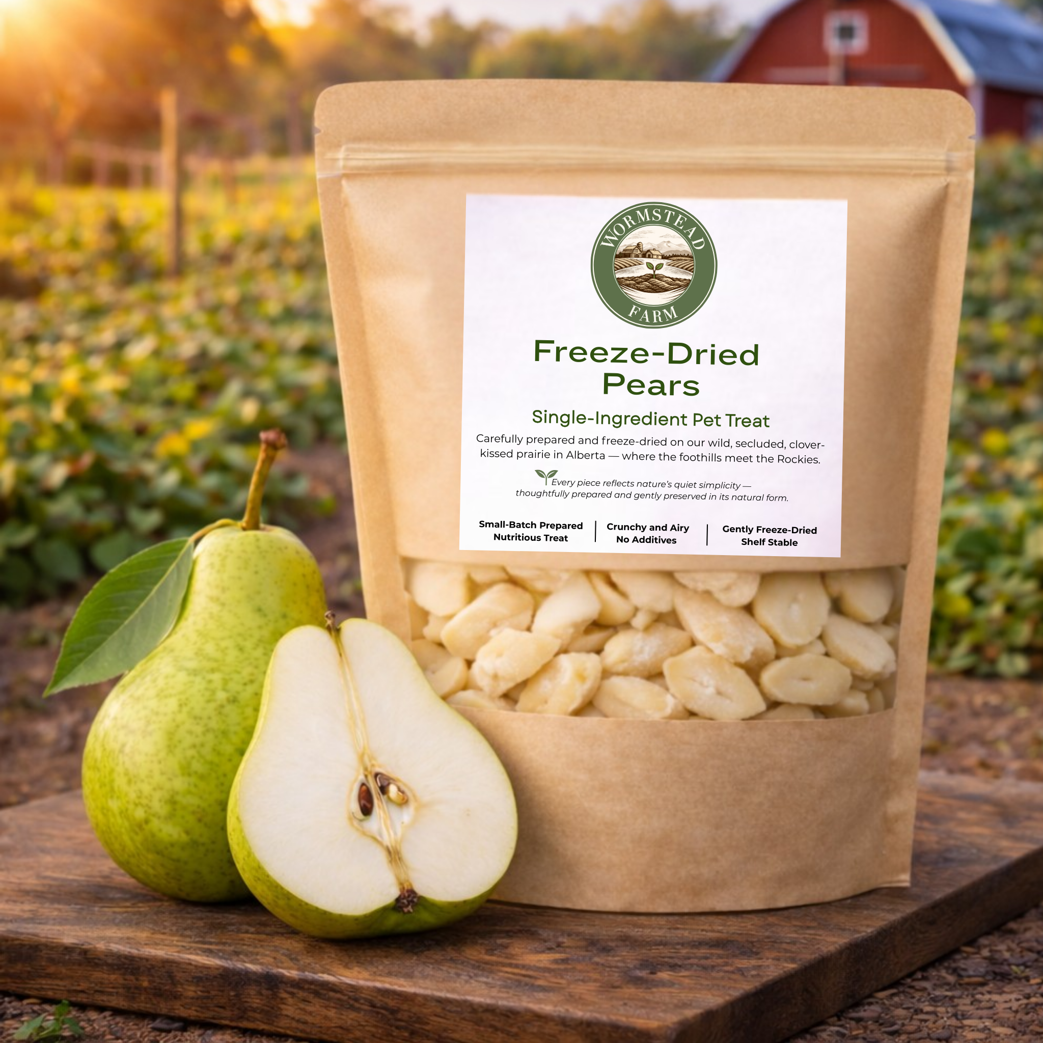 Pears Freeze - Dried 40g - Wormstead Farm