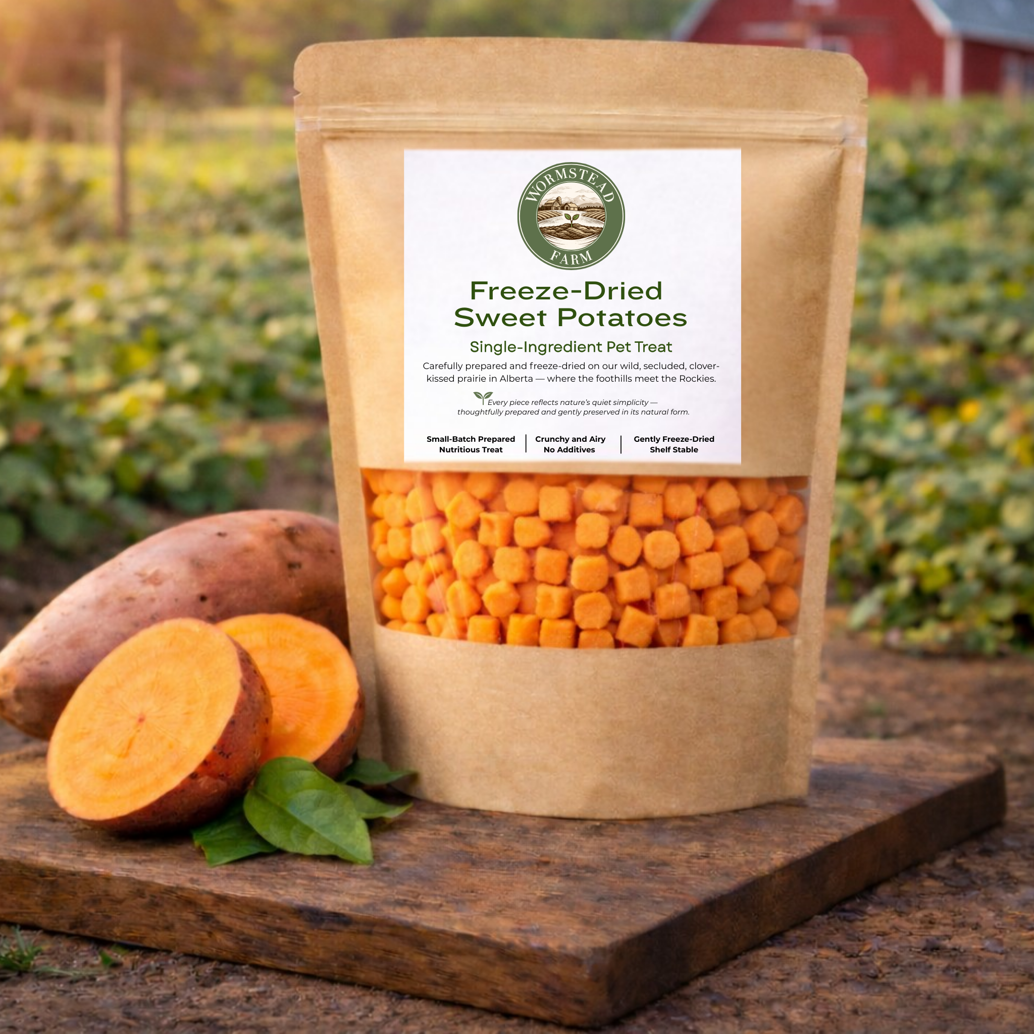 Sweet Potatoes Freeze - Dried 40g - Wormstead Farm